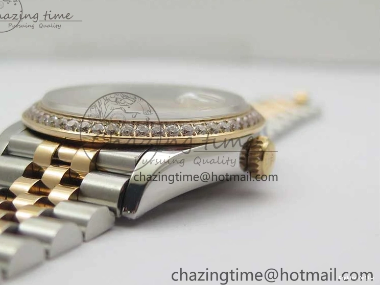 1227 Sustainable DateJust 36 SS RG 126281 BP Maker 1:1 Best Edition Silver Dial on Oyster Bracelet 2502